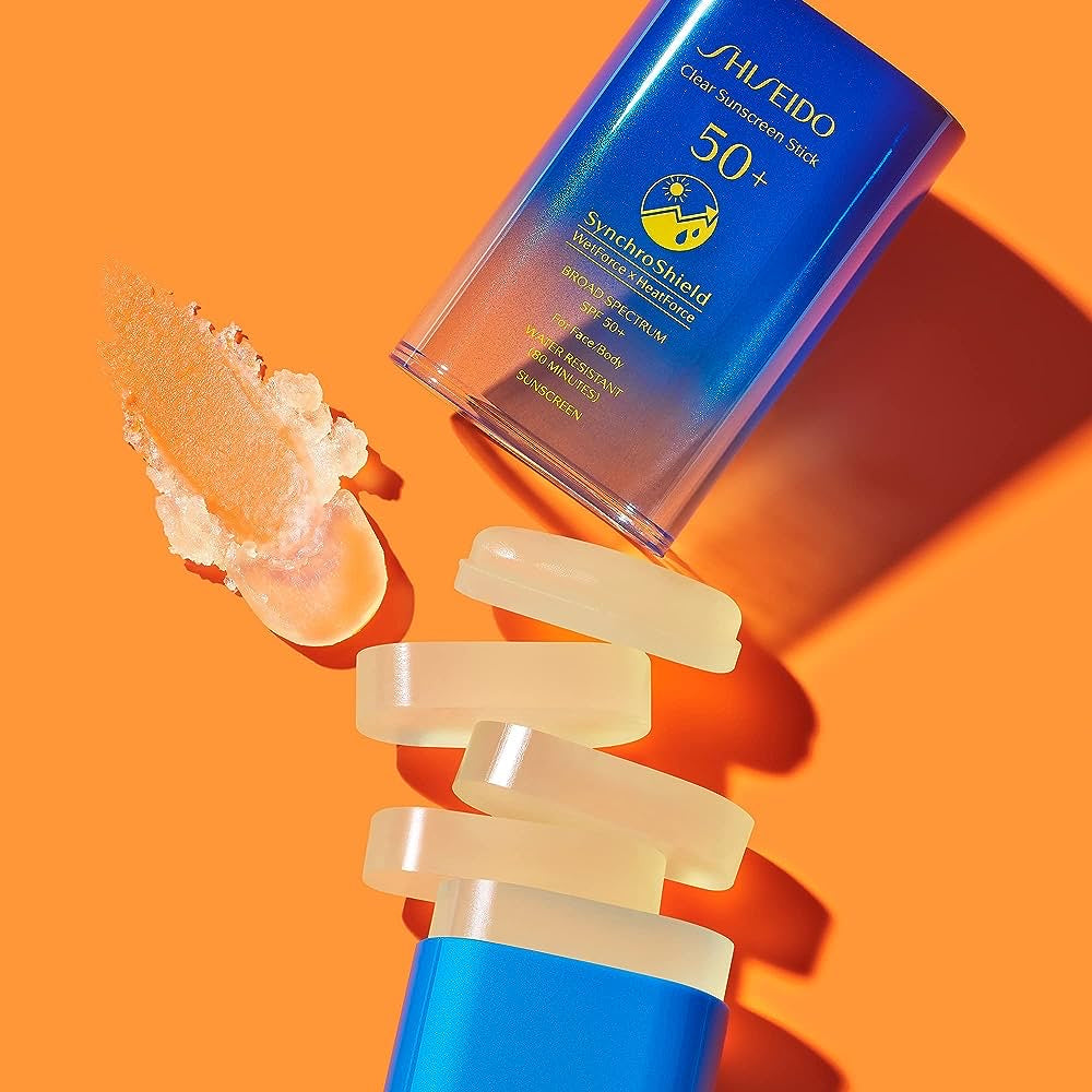 Shiseido Clear Sunscreen Stick SPF 50+