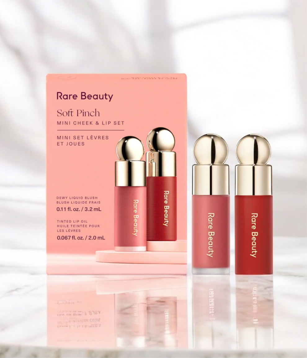 Mini Soft Pinch Liquid Blush & Lip oil Set Rare Beauty