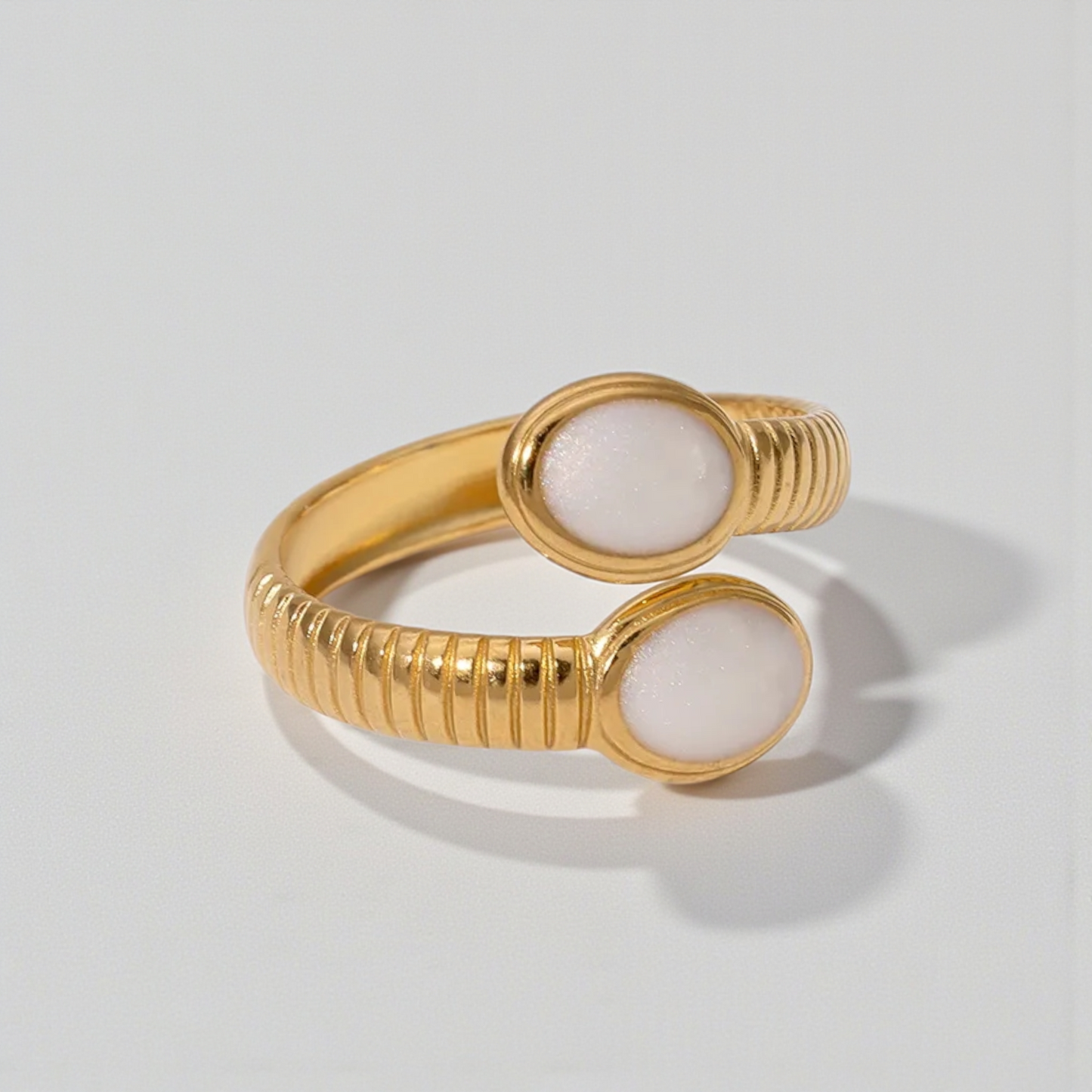 Anillo estilo francés