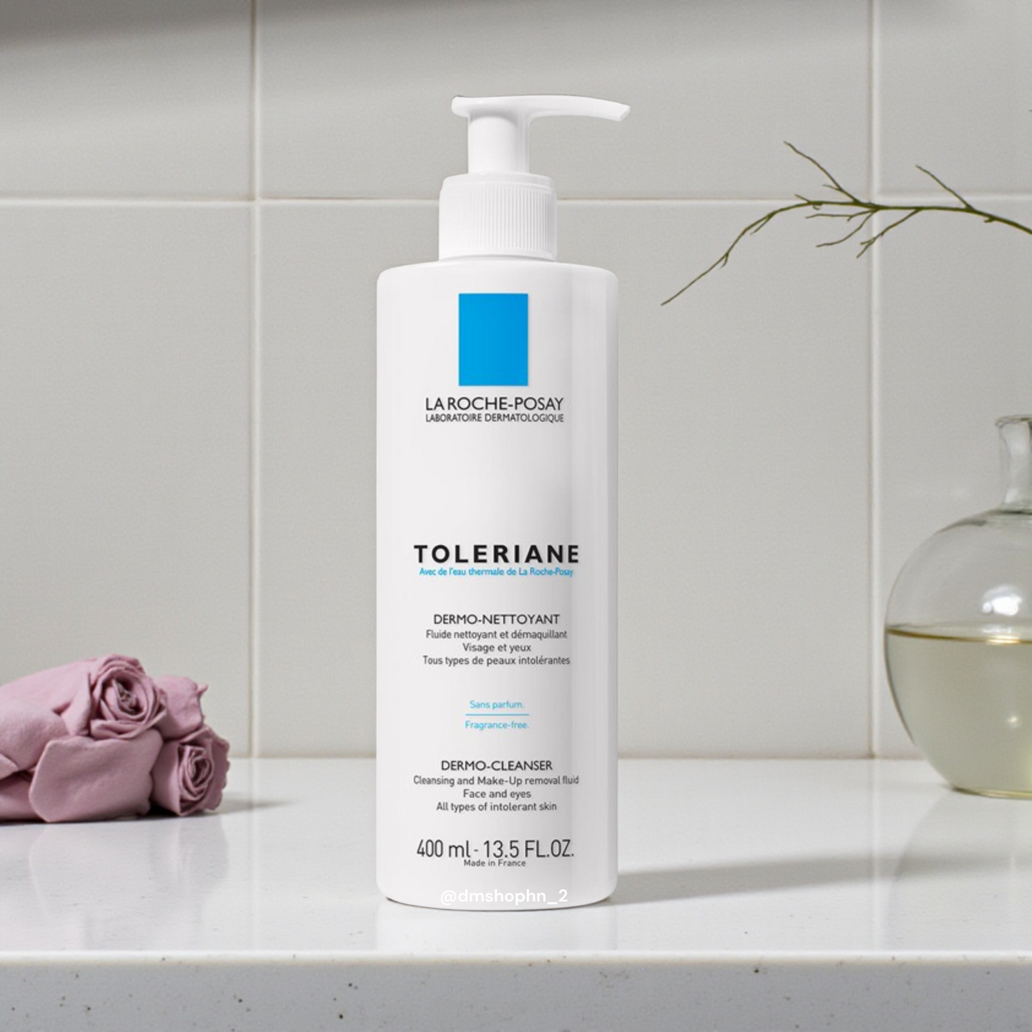 LA ROCHE POSAY TOLERIANE
DERMOLIMPIADOR
Desmaquillante y limpiador facial