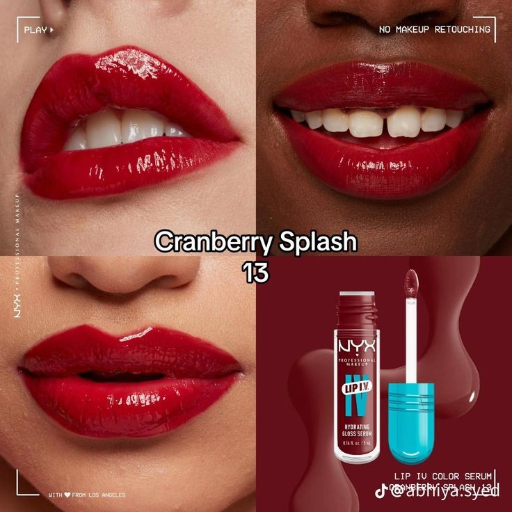 Lip IV Hydrating Lip Gloss Stain NYX