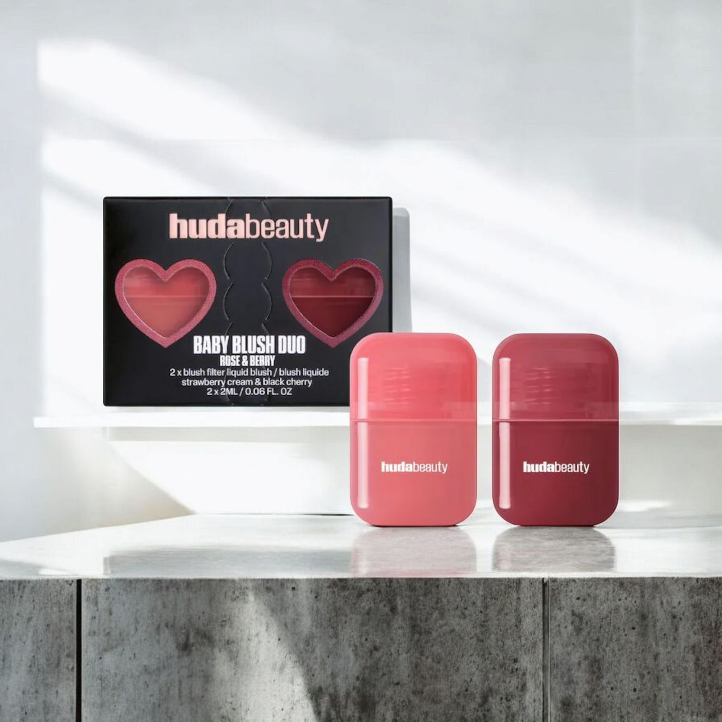HUDA BEAUTY Mini Baby Blush Duo Set