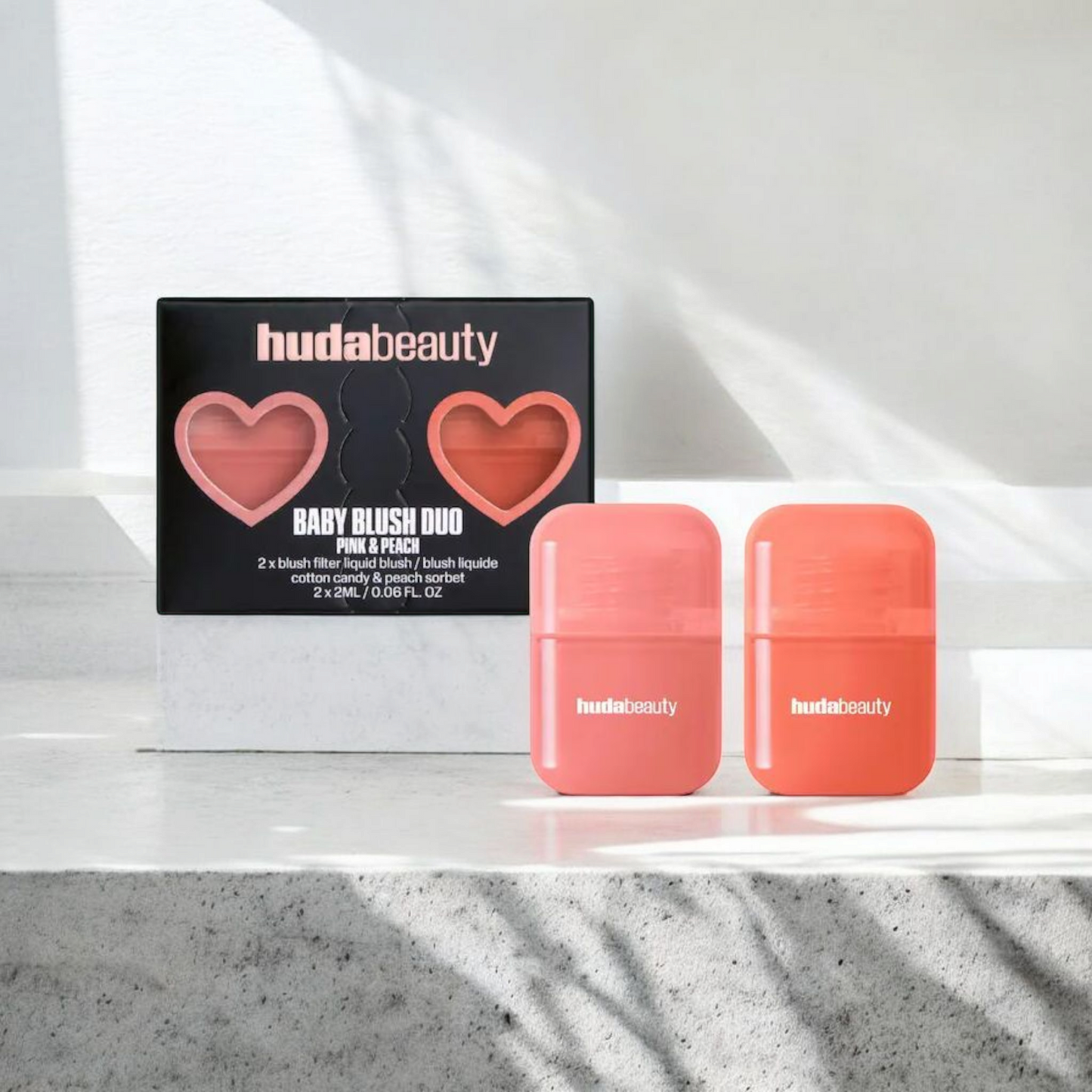 HUDA BEAUTY Mini Baby Blush Duo Set