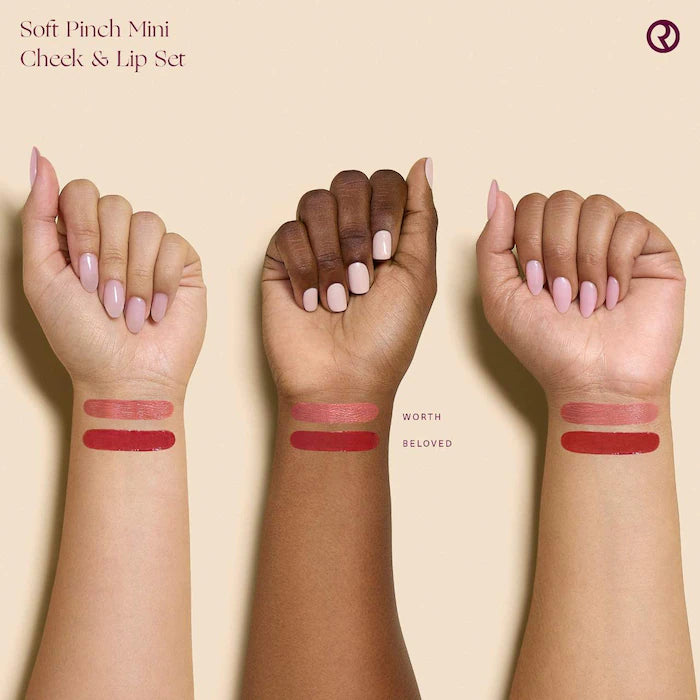 Mini Soft Pinch Liquid Blush & Lip oil Set Rare Beauty