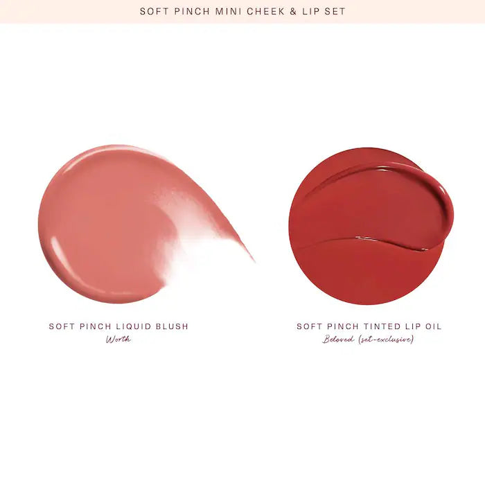 Mini Soft Pinch Liquid Blush & Lip oil Set Rare Beauty