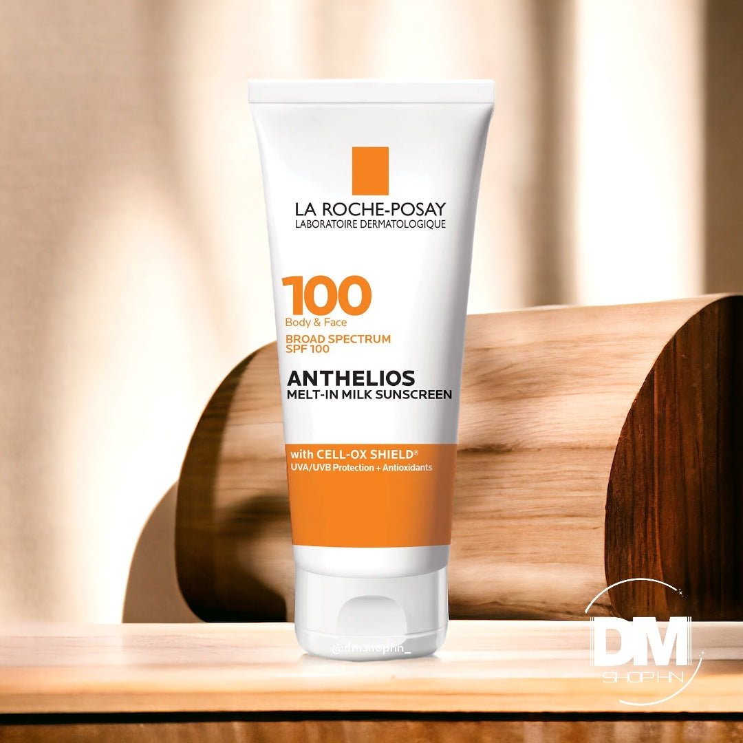 La Roche-Posay Anthelios Melt-in Milk Body & Face Sunscreen Lotion Broad Spectrum SPF 100