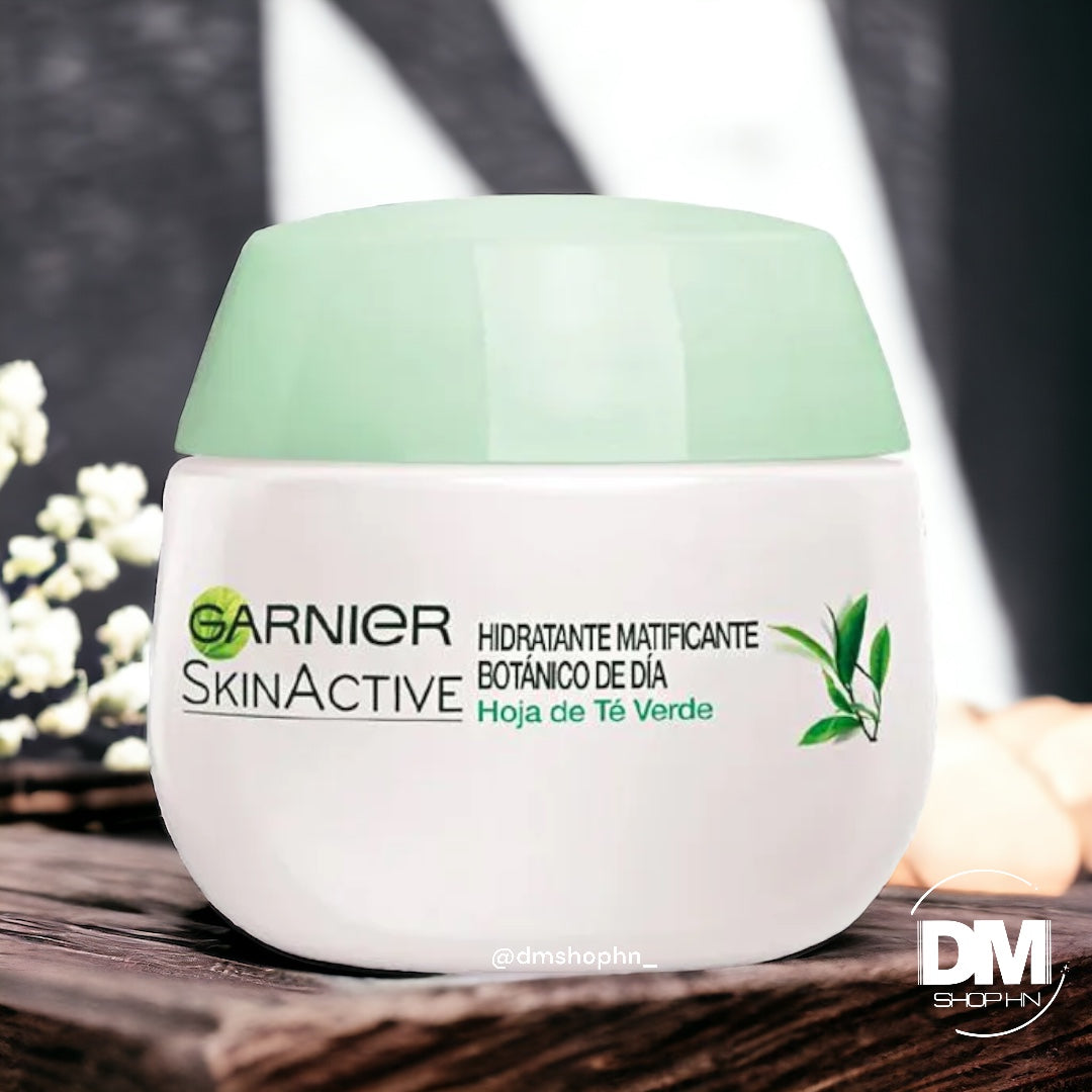 GARNIER Skin Active Hidratante Matificante Botanico De Día Té Verde