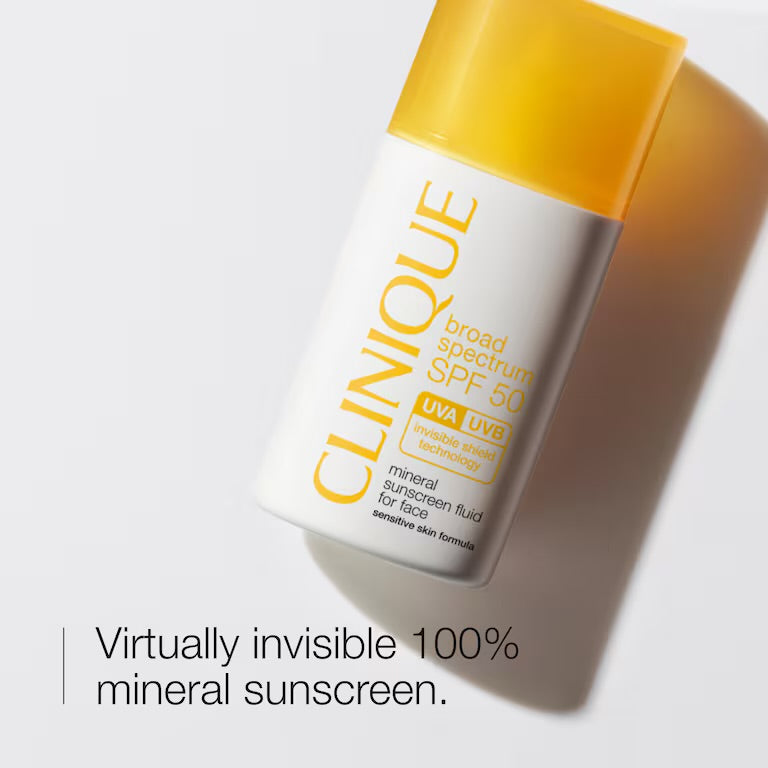 CLINIQUE Mineral Sunscreen Fluid For Face Spf50