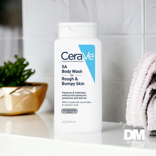 Cerave SA Body Wash for Rough and Bumpy Skin