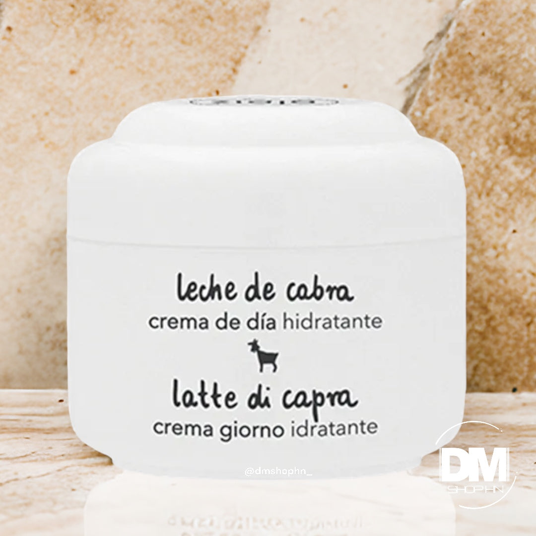 ZIAJA Leche De Cabra | Crema de día a base de leche de cabra nutritiva y alisa las arrugas