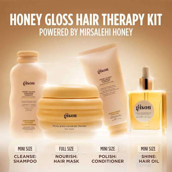 Gisou  Honey Gloss Hair Therapy Set