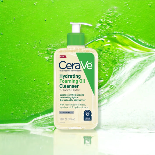 Cerave Hydrating Foaming Oil Cleanser