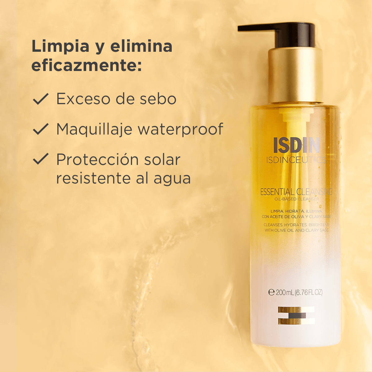 Isdin IsdinCeutics Essential Cleansing Limpiador en Aceite