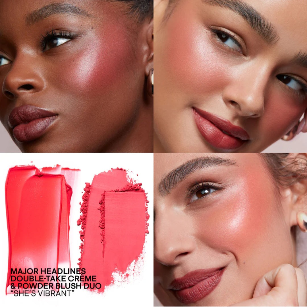 Dúo Blush en Crema y en Polvo Patrick Ta