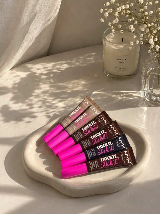 THICK IT. STICK IT!  BROW GEL NYX