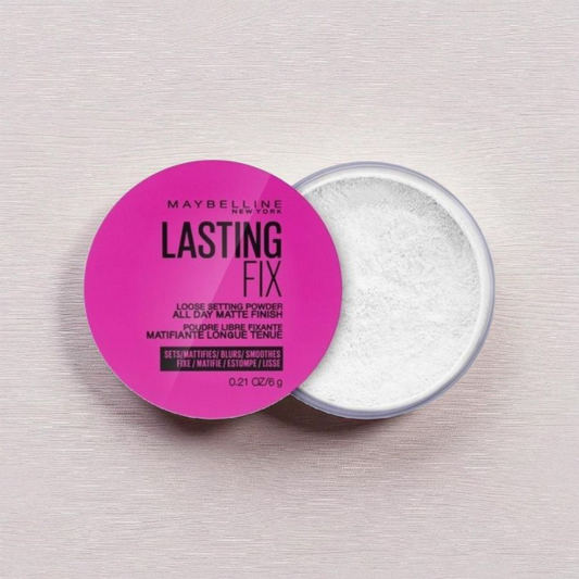 Master Fix Powder Translucent | Polvos sueltos fijadores del maquillaje Maybelline