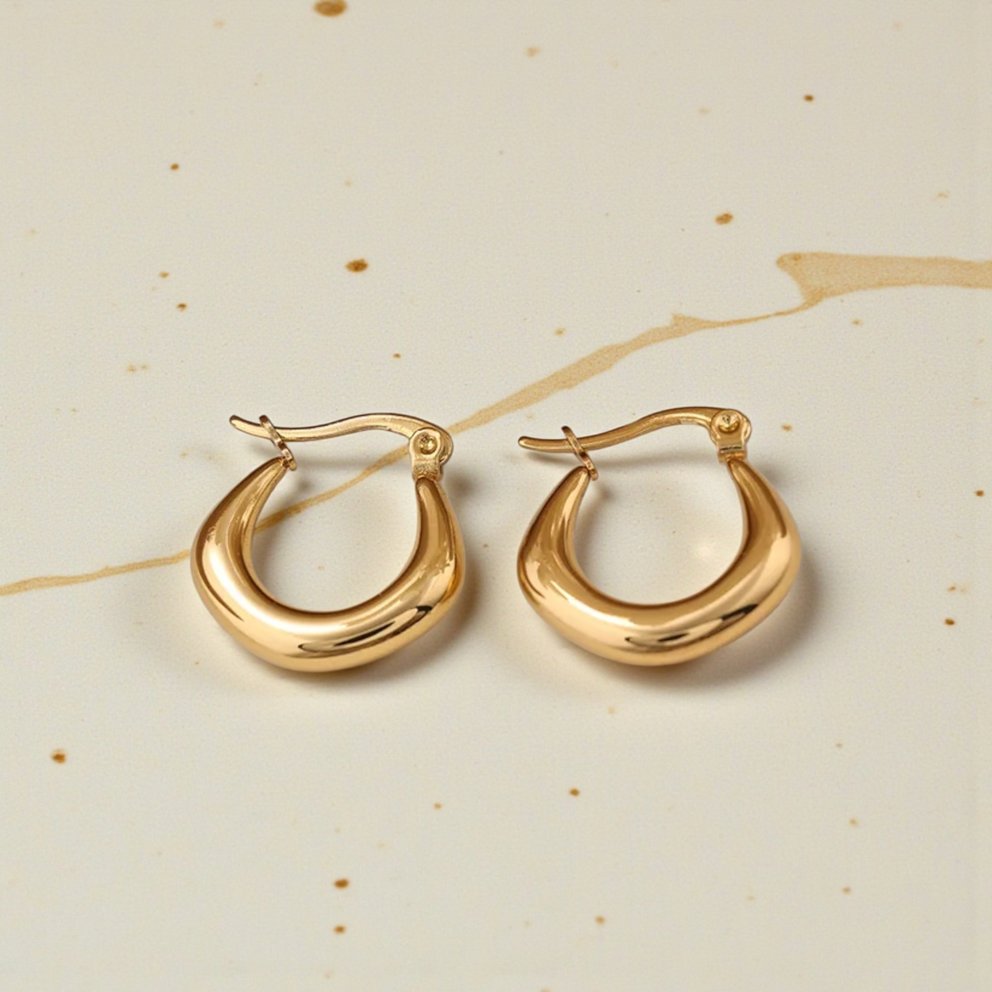 Argollas estilo elegante y sofisticado