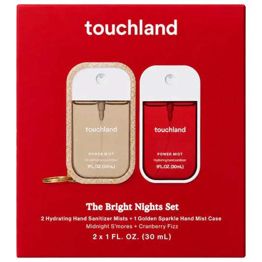 Special Edition Bright Nights Hand Sanitizer 2-Pack + Case Touchland