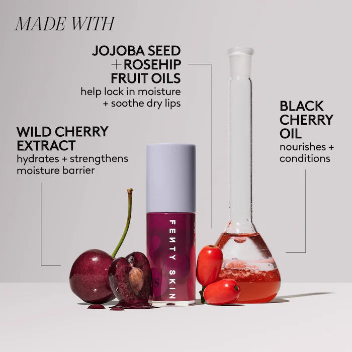 Cherriez Gone Bad Hydrating Lip Care Duo + Keychain Fenty Beauty
