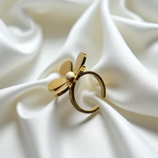 Anillo ajustable dorado
