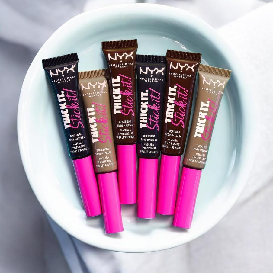 THICK IT. STICK IT!  BROW GEL NYX