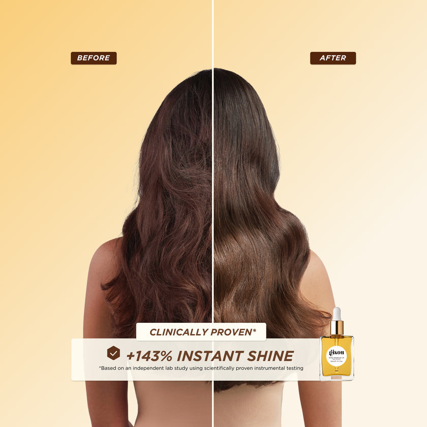 Glow All The Way Hair and Lip Gift Set GISOU
