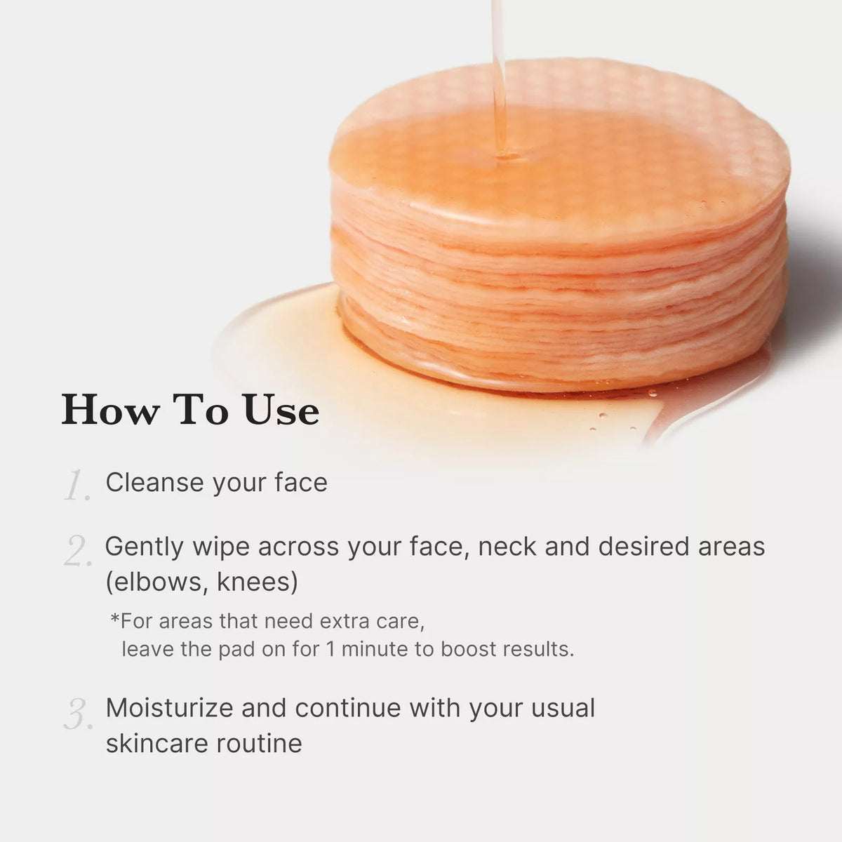 Red Succinic Acid Peeling Pad Medicube