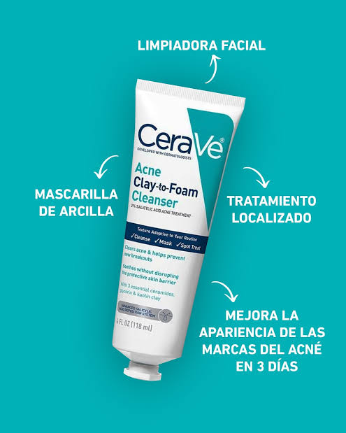Cerave Clay To Foam Cleanser