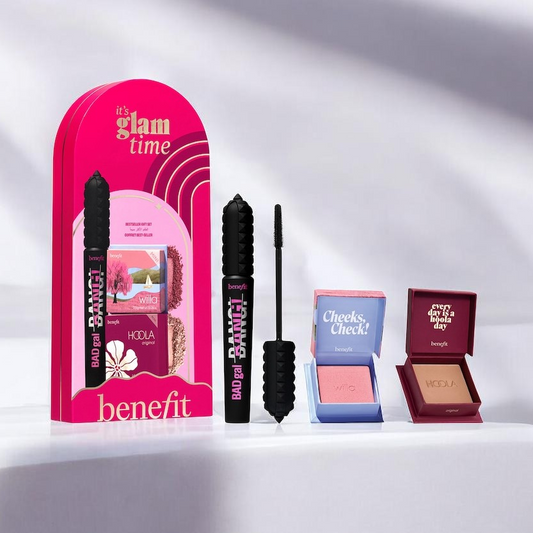Benefit Cosmetics  It's Glam Time Trio Makeup Gift Set