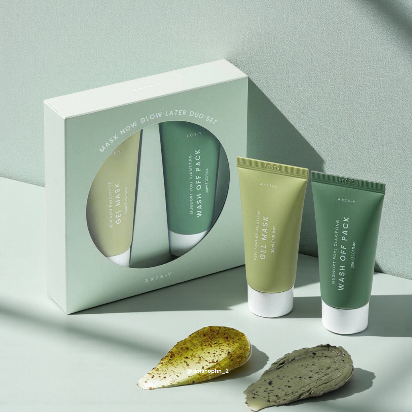 AXIS-Y Mask Now Glow Later Duo Set