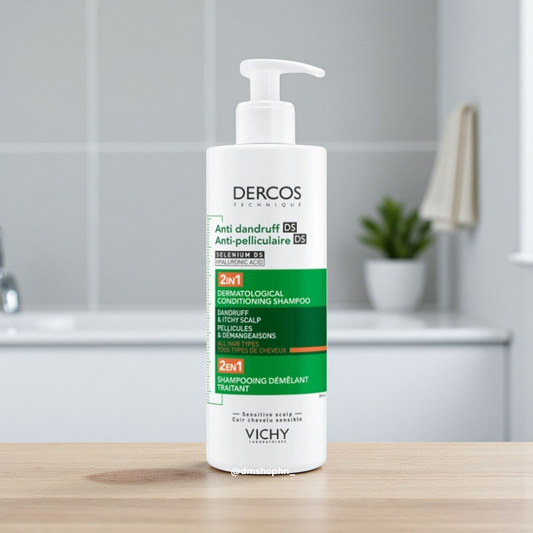VICHY DERCOS SHAMPOO Y ACONDICIONADOR ANTICASPA DS 2 EN 1