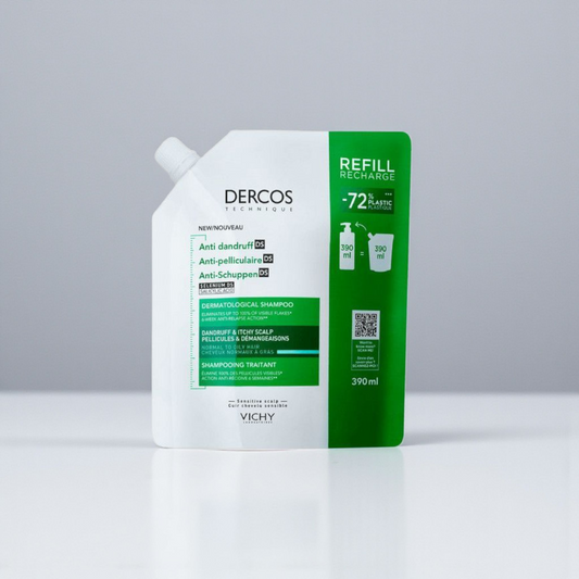 Refil Vichy Dercos Technique Champú Anticaspa Cabello Normal o Graso 390 ml