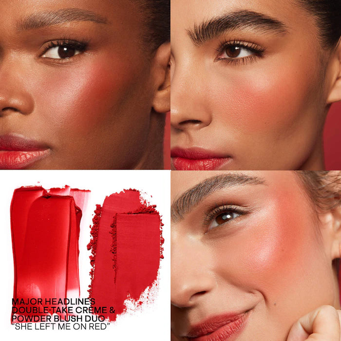 PATRICK TA  Major Headlines Double-Take Crème & Powder Blush Duo