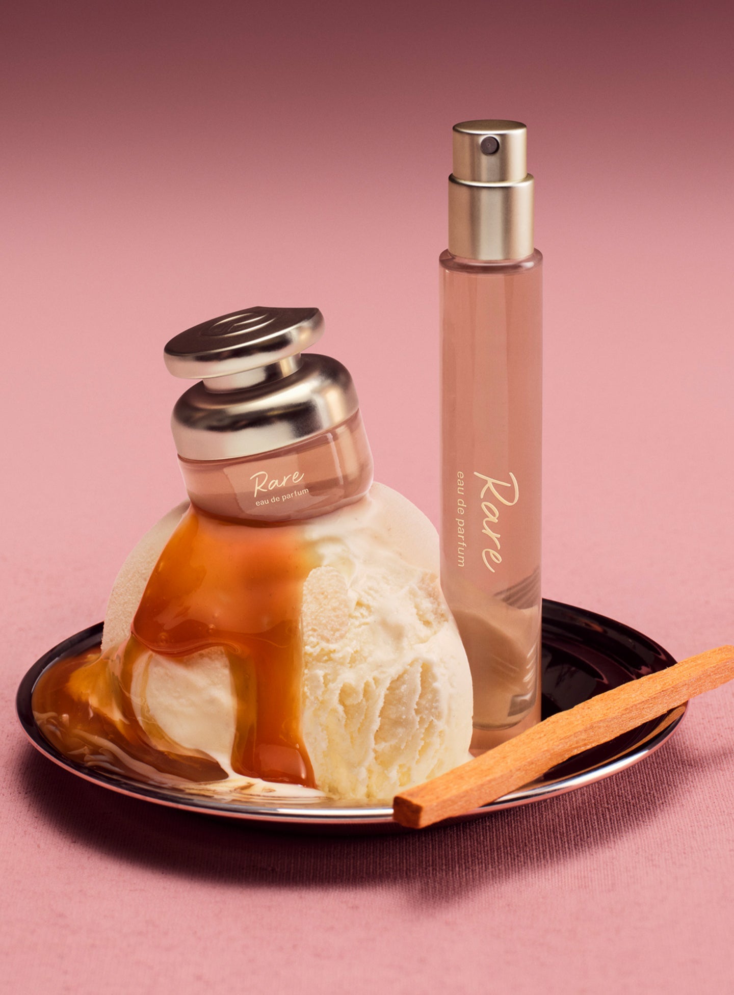 Set Rare Eau de Parfum vainilla y caramelo
