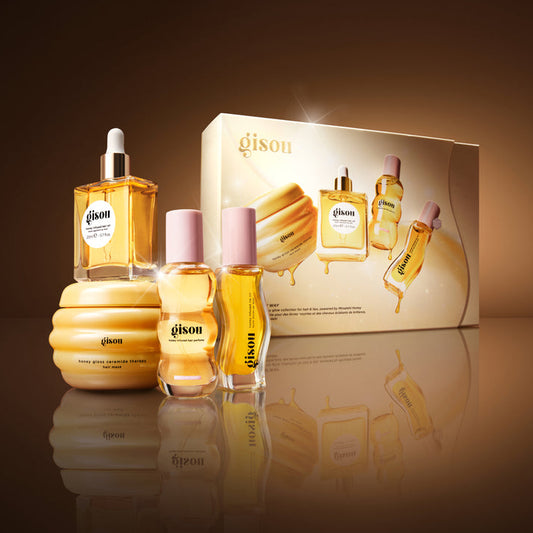 Glow All The Way Hair and Lip Gift Set GISOU