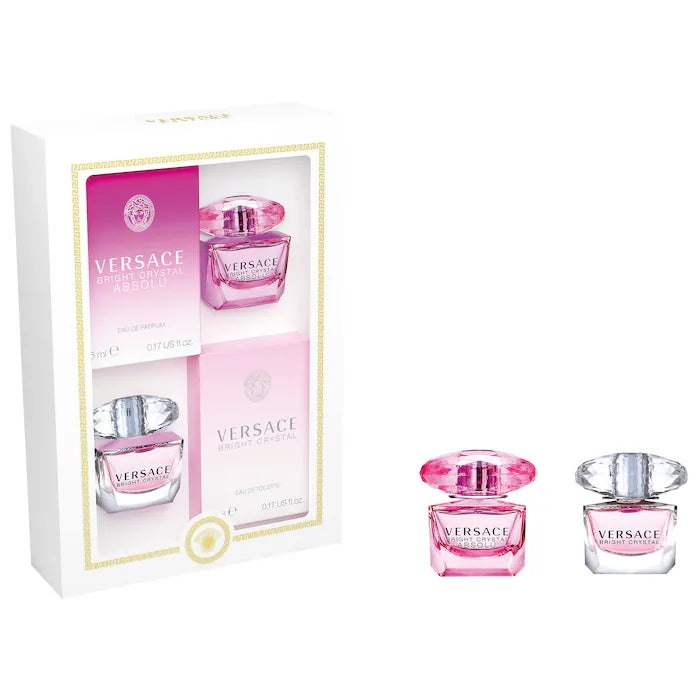 Mini Bright Crystal and Bright Crystal Absolu Set Versace