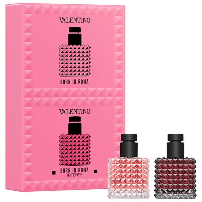 Set de perfumes Mini Donna Born in Roma y Donna Born in Roma Intense