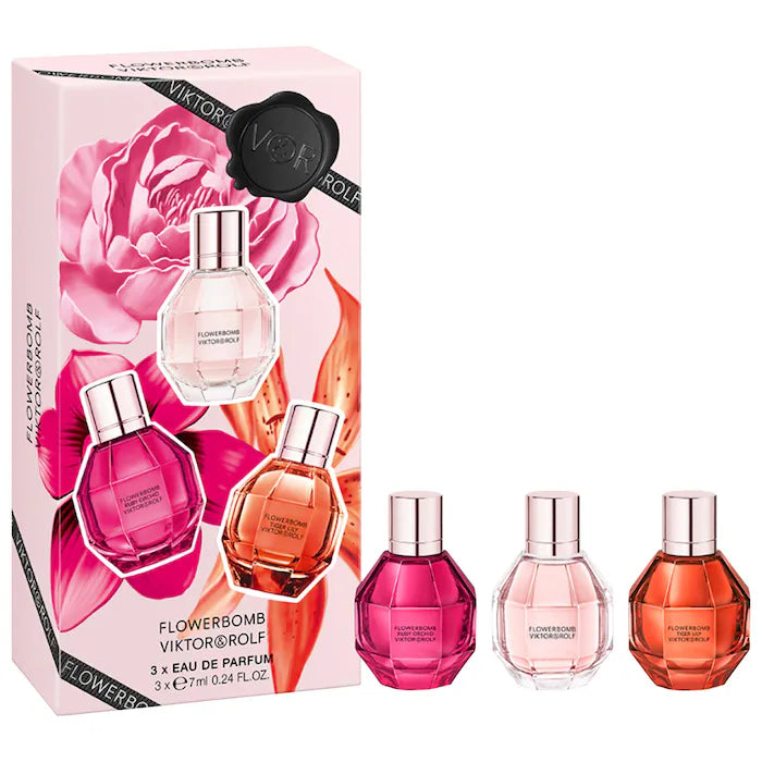 Mini Flowerbomb Perfume Trio Set Viktor&Rolf